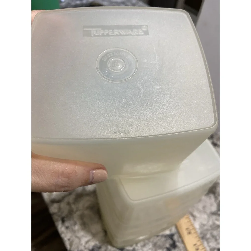 Vintage Tupperware Storage Freezer Containers 7 Bowls With Lids